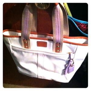 Authentic coach purse