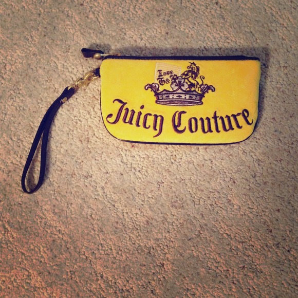 Authentic Juicy wristlet