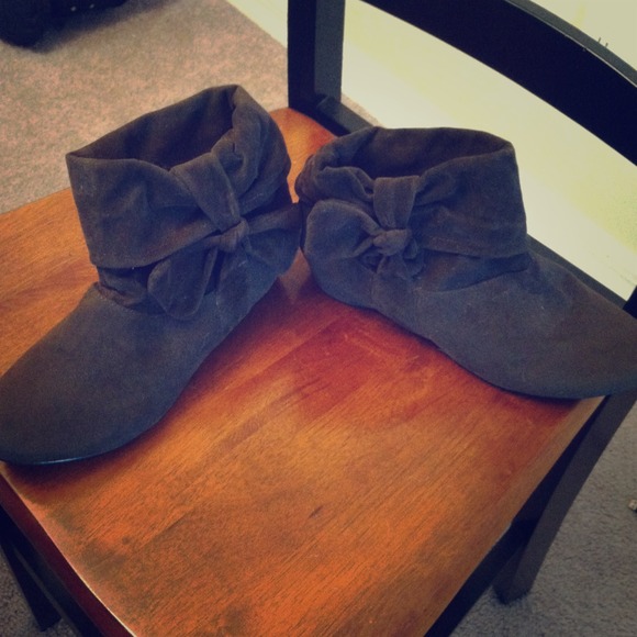 ❗❗SOLD!📦 Brown booties❗❗