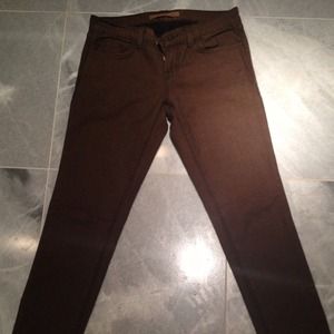Brown denim JBrand Jeans size 26 waist.