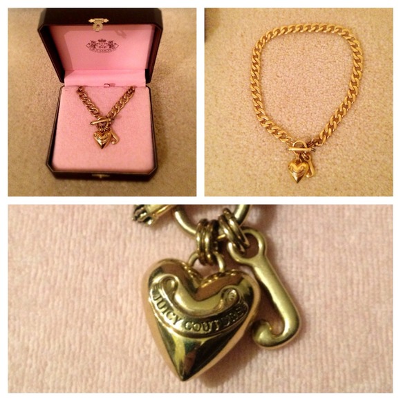 Authentic Juicy Couture Charm Necklace