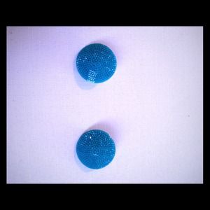 Turquoise Clip On Earrings