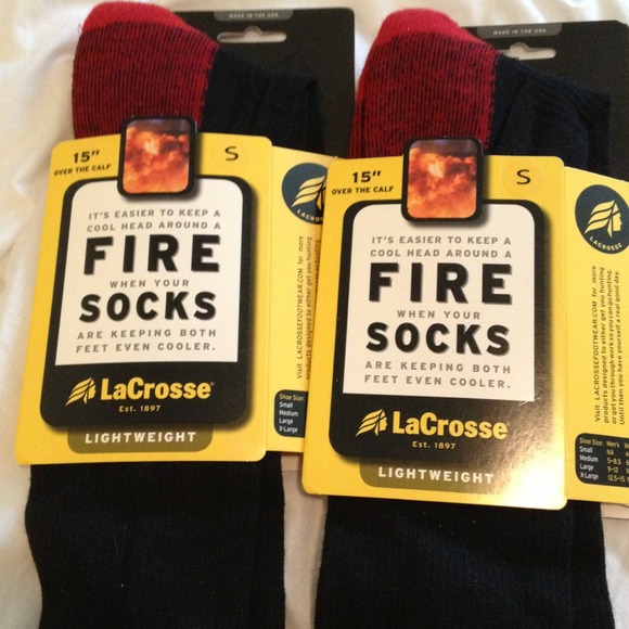 HOLD FOR EYDIE Amazing..fire socks calf length