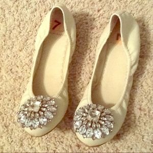 Cream colored flats