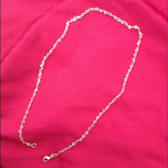 Jewelry - BundledXXXxX  925 silver necklace with hearts!