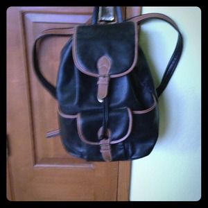 Genuine Leather Backpack. Great for traveling.