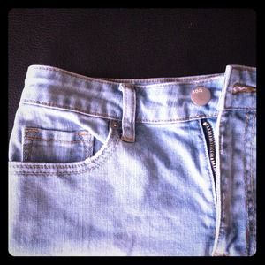 BDG High Rise Denim Shorts