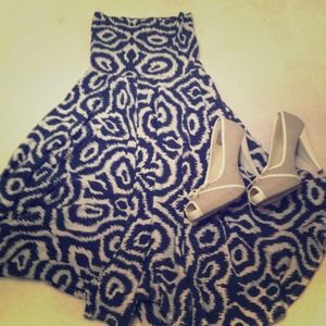 J Crew Small Strapless fun dress.