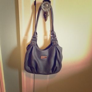 Cute charcoal handbag