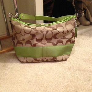 Authentic coach purse