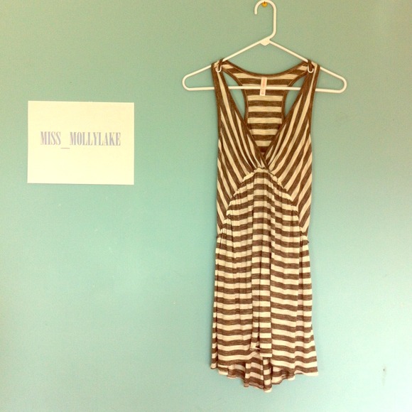 XHILARATION DRESS- Size Small• Grey & White•