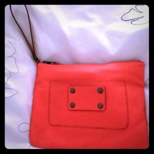 💵🆕Bright Orange clutch wristlet. Reduced