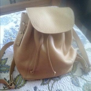 Genuine COACH Pebbled Leather Backpack