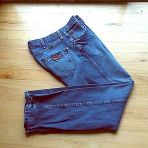 Men's Wrangler boot cut jeans