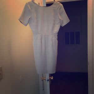 Madewell/j crew silver dress size 4