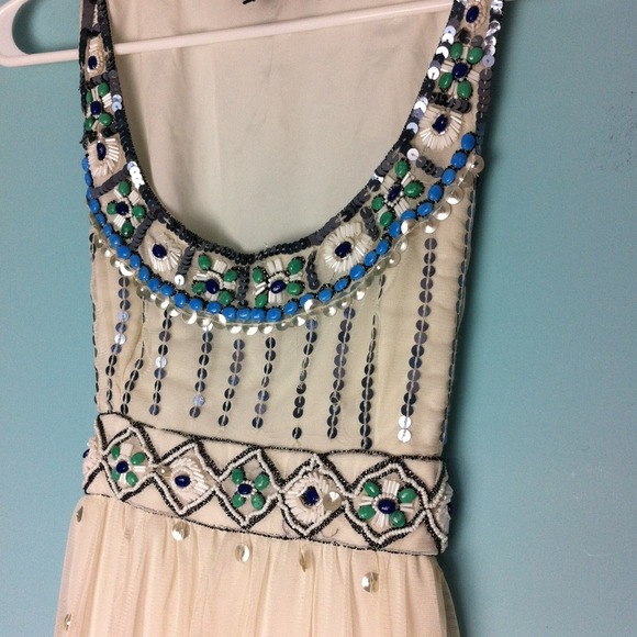 FOREVER 21 BEADED SHIRT- Size Small - Picture 2 of 4