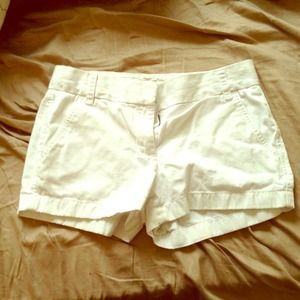 J crew 3 inch chinos size 2 white
