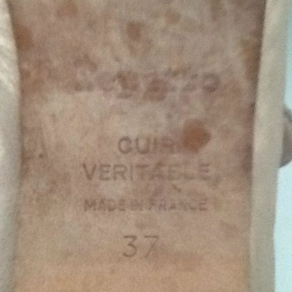 Repetto Paris Rose Gold MaryJane Shoes - Picture 4 of 4