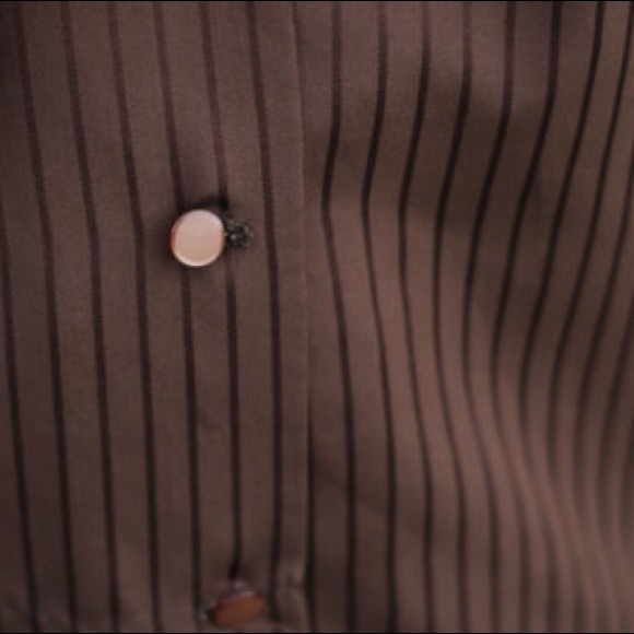 Vintage brown blouse - Picture 3 of 3