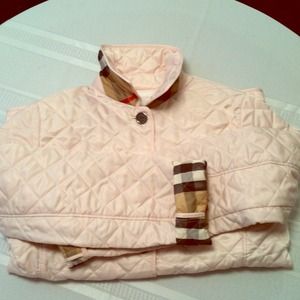 Burberry quilted jacket