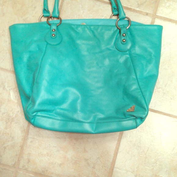 Teal roxy bag
