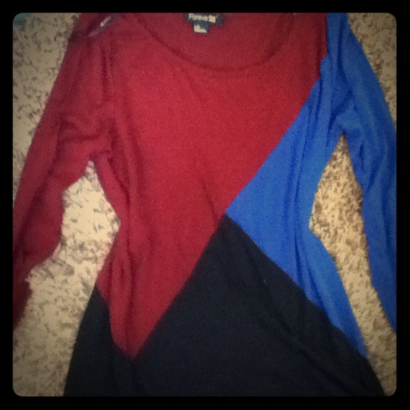 forever 21 color block dress so cute on!