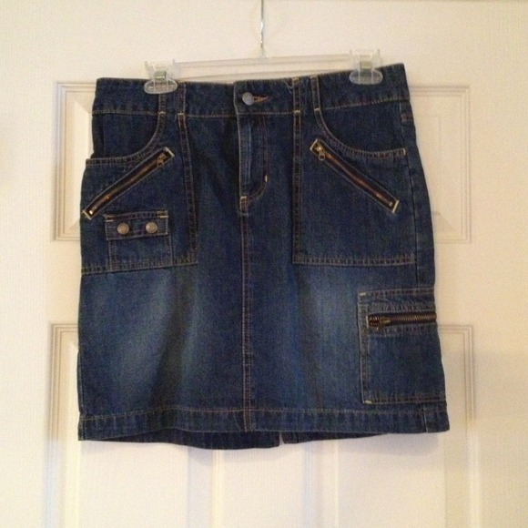 Old navy jean skirt