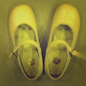 a LINE Mary Jane beige shoes