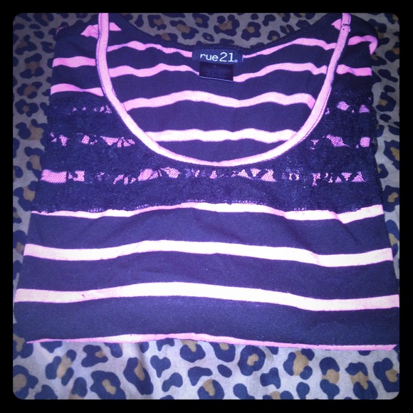 Lace crop top