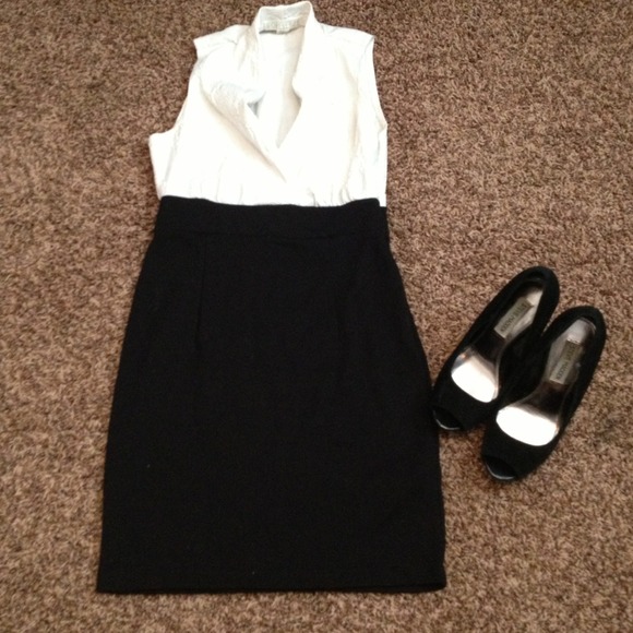 Black and white Dress