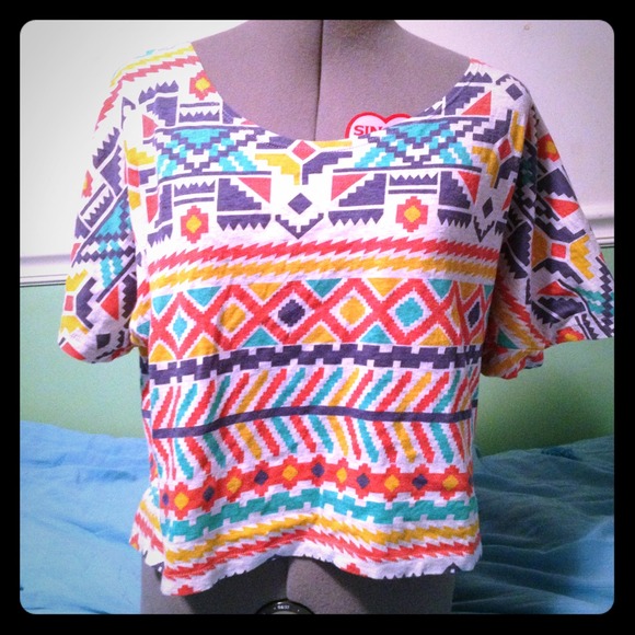 Tribal Crop Top
