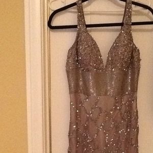 Scalia short evening dress