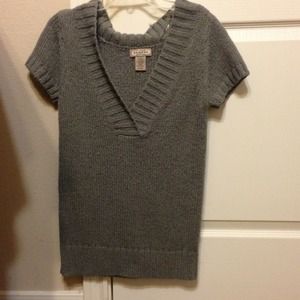 Gray sweater shirt