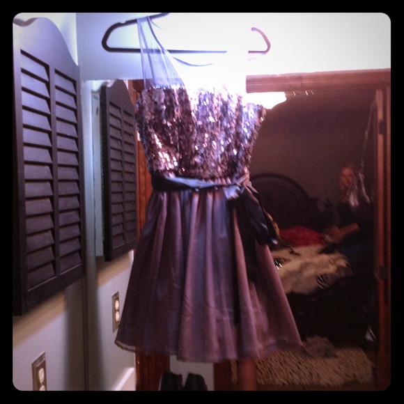 Sparkly grey/silver dress