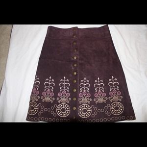 Suede Arden B skirt size 2