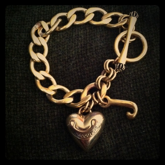 Juicy Couture gold charm bracelet - Picture 1 of 3