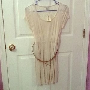 Never worn beige dress