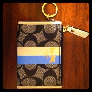 Coach change purse/keychain.