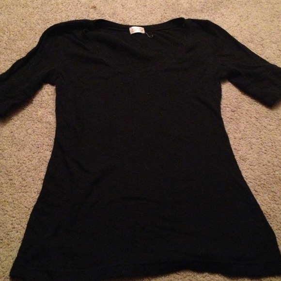 Plain three quarter sleeve