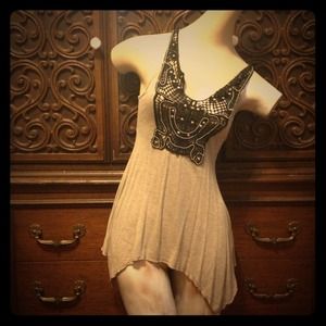 Crochet detail tank #reserved#