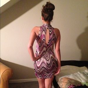 Purple dress
