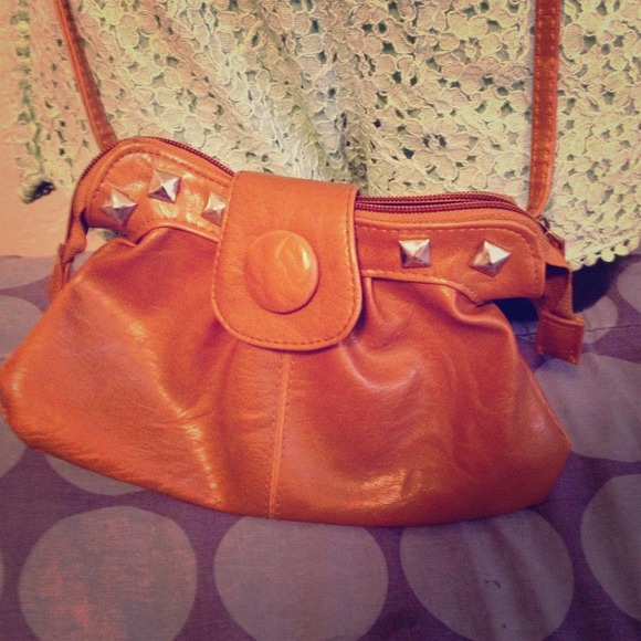 Vintage Brown crossbody mini bag 💕