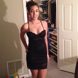 ❤TRADED❤ Laced black dress