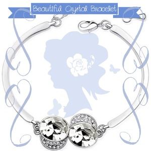 ❌SOLD❌Swarovsky Crystal Bracelet in Silver
