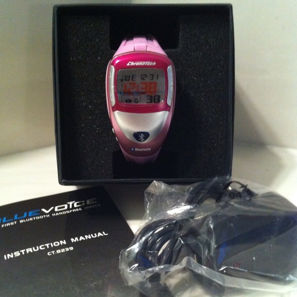 🌟SOLD EBay🌟 💖💖 Pink Bluetooth Watch 💖💖