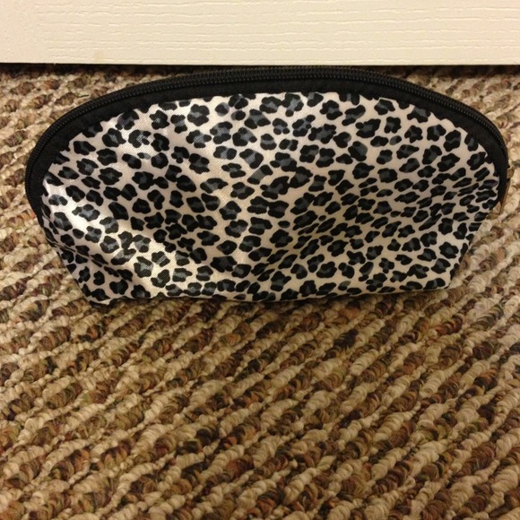 Cheetah make up bag