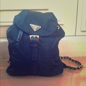 AUTHENTIC Vintage Prada knapsack!!
