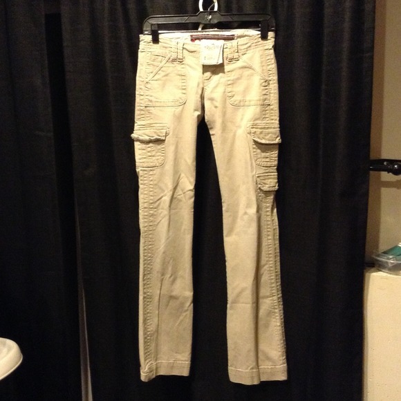 Hollister cargo khakis