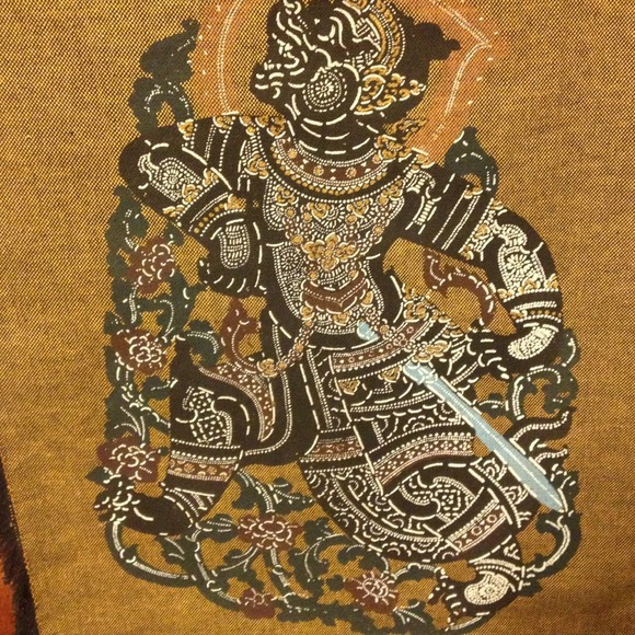 Authentic handmade mini tapestry. - Picture 2 of 2