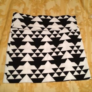 White and Black skirt